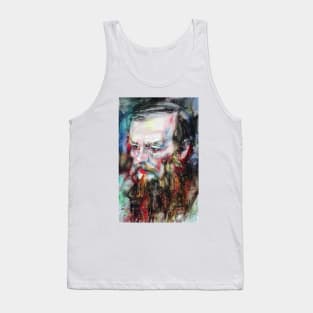 FYODOR DOSTOEVSKY watercolor portrait.3 Tank Top